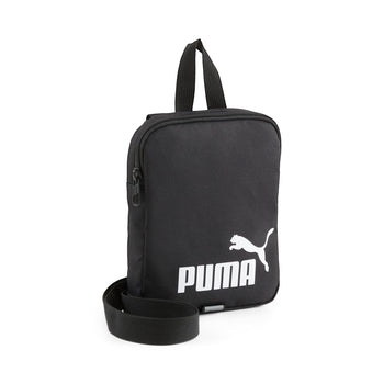 Borsello nero con logo bianco Puma Phase, Brand, SKU a742000038, Immagine 0